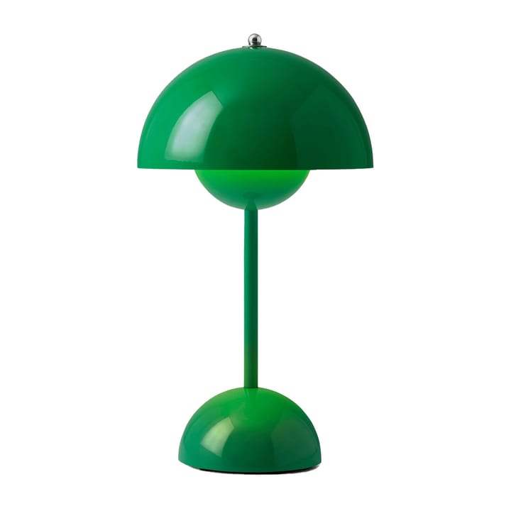 Flowerpot bezprzewodowa lampa stołowa VP9, Signal green &Tradition
