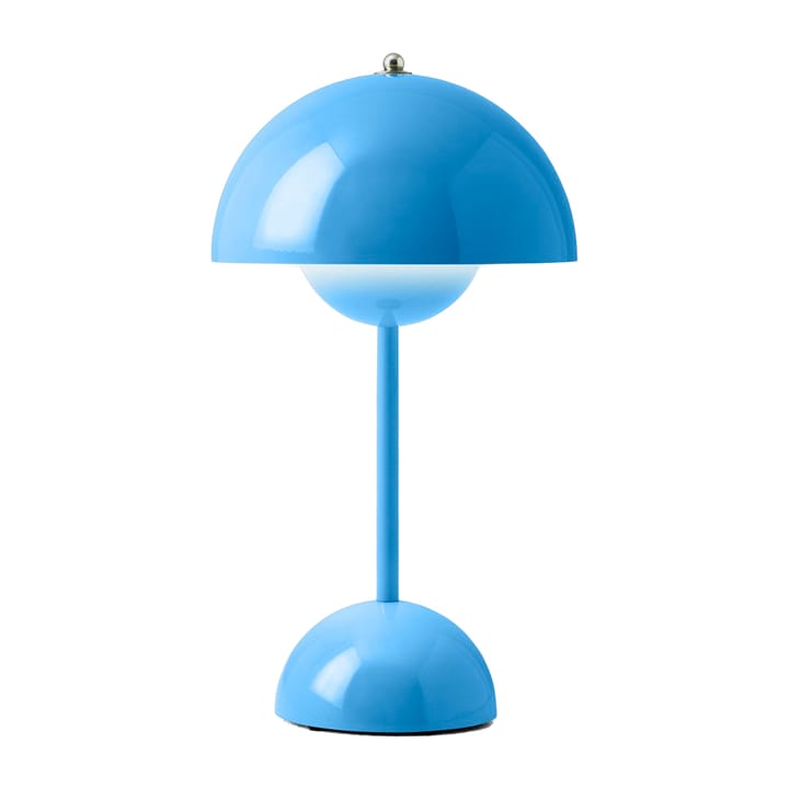 Flowerpot bezprzewodowa lampa stołowa VP9 - Swim blue - &Tradition
