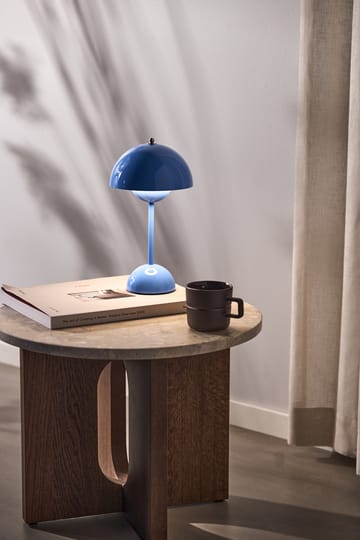 Flowerpot bezprzewodowa lampa stołowa VP9 - Swim blue - &Tradition