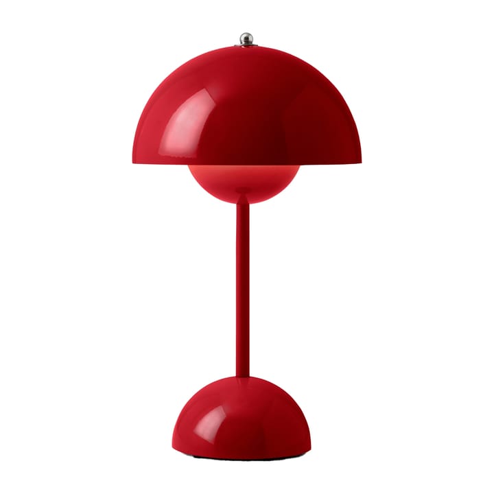 Flowerpot bezprzewodowa lampa stołowa VP9, Vermilion red &Tradition