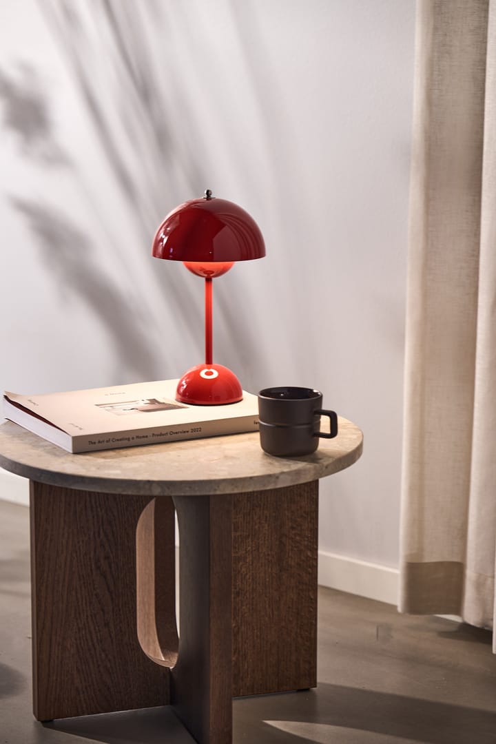 Flowerpot bezprzewodowa lampa stołowa VP9, Vermilion red &Tradition