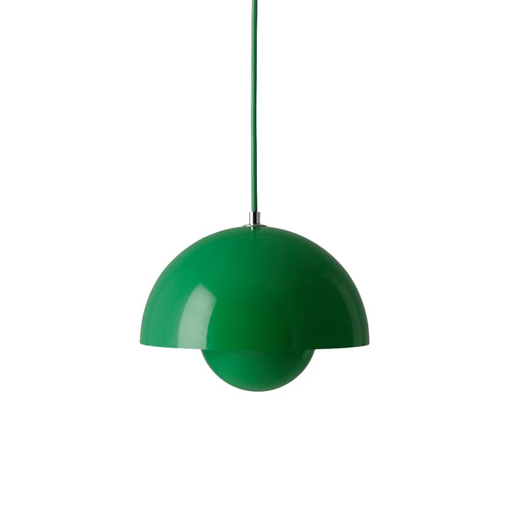 FlowerPot VP1 lampa wisząca - Signal green (zielona) - &Tradition