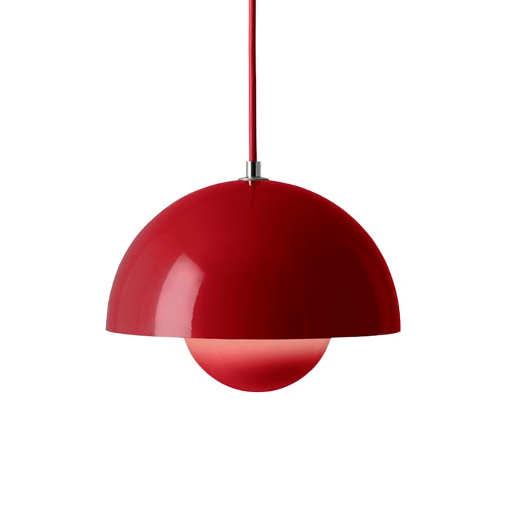 FlowerPot VP1 lampa wisząca - Vermilion red (czerwień) - &Tradition