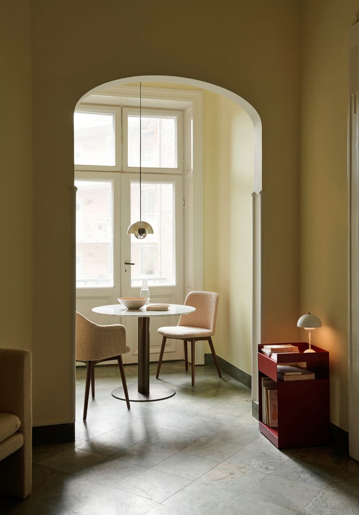 Flowerpot VP1 wisząca lampa, Chrome-plated (chrom) &Tradition