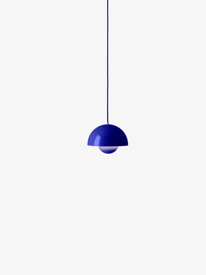 Flowerpot VP1 wisząca lampa, Cobalt blue (granatowa) &Tradition