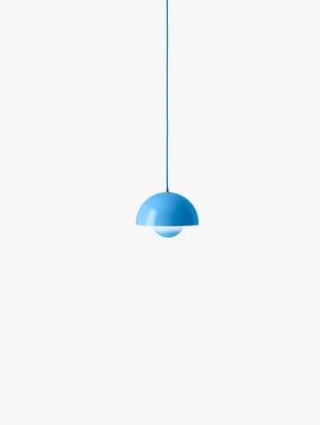 Flowerpot VP1 wisząca lampa - Swim blue (błękit) - &Tradition