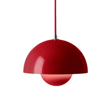 Flowerpot VP1 wisząca lampa - Vermilion red (czerwień) - &Tradition
