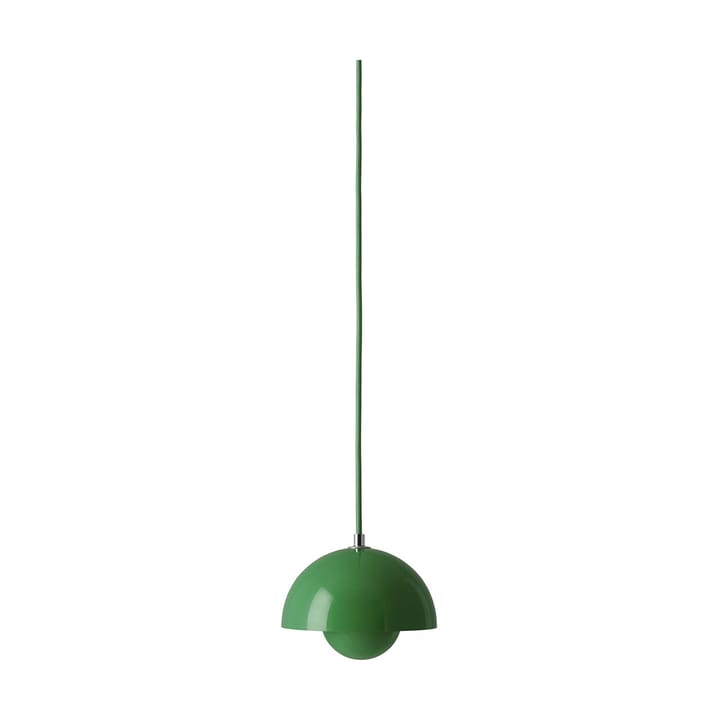 Flowerpot VP10 wisząca lampa - Signal green - &Tradition