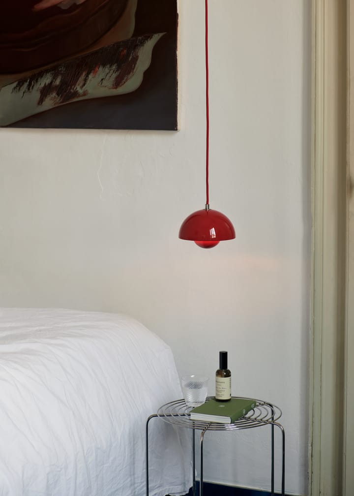 Flowerpot VP10 wisząca lampa, Vermilion red &Tradition