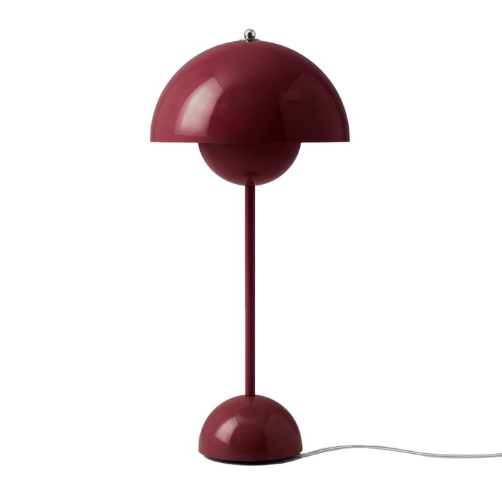 FlowerPot VP3 lampa stołowa - Dark plum - &Tradition