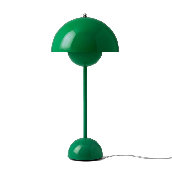 FlowerPot VP3 lampa stołowa - Signal green - &Tradition
