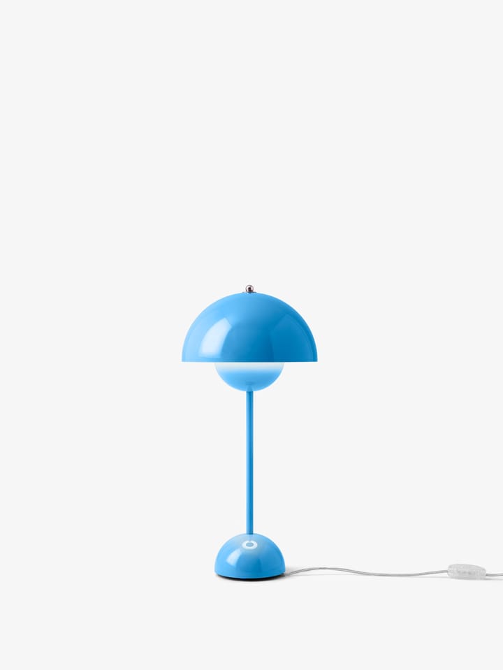 FlowerPot VP3 lampa stołowa, Swim blue &Tradition