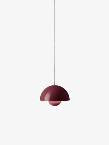 Flowerpot VP7 wisząca lampa - Dark plum - &Tradition