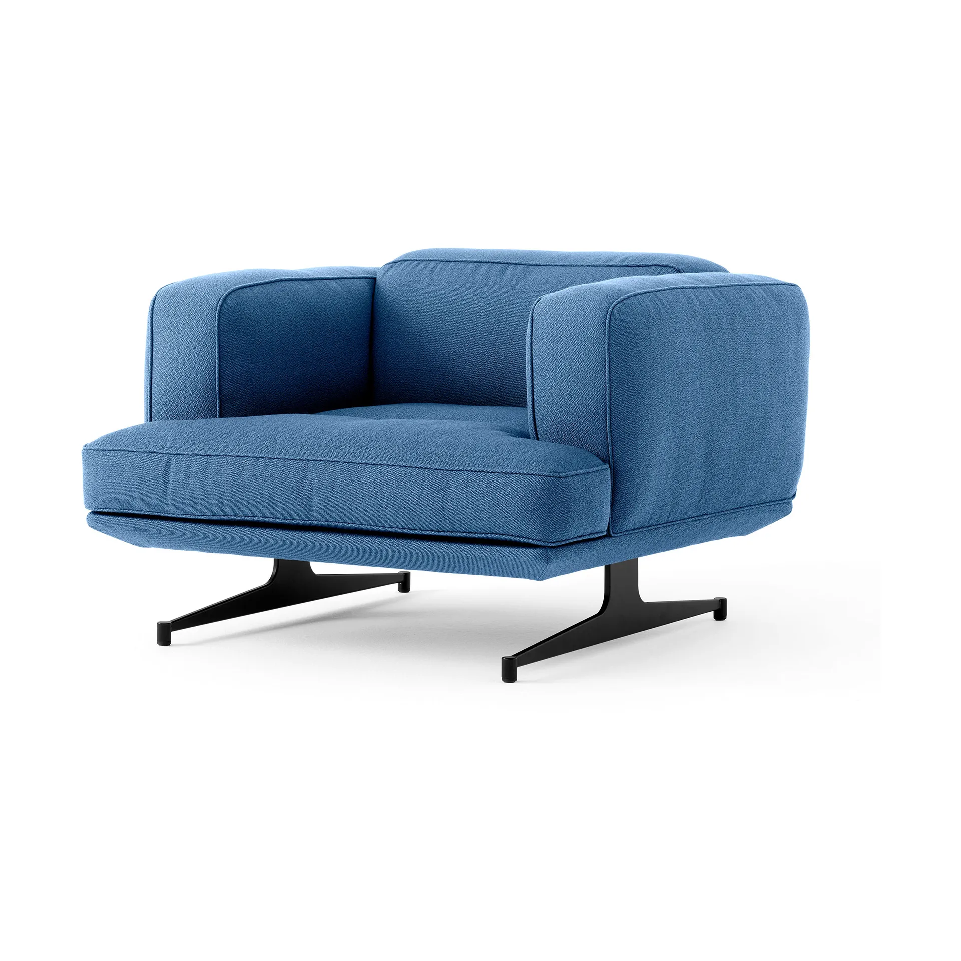 Fotel Inland AV21, Vidar 733-ciepły czarny &Tradition