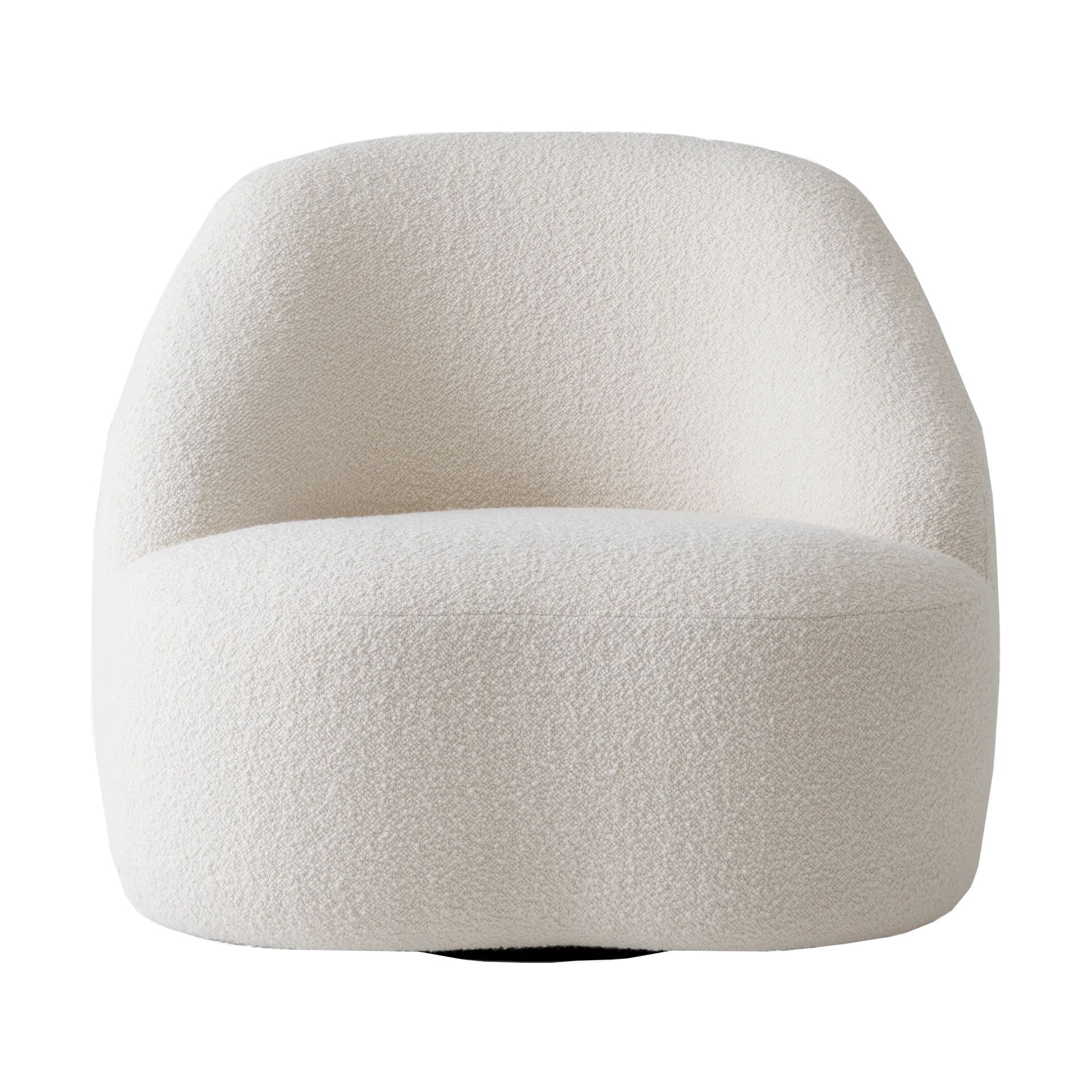 Fotel Margas LC2, Karakorum 001-black swivel &Tradition