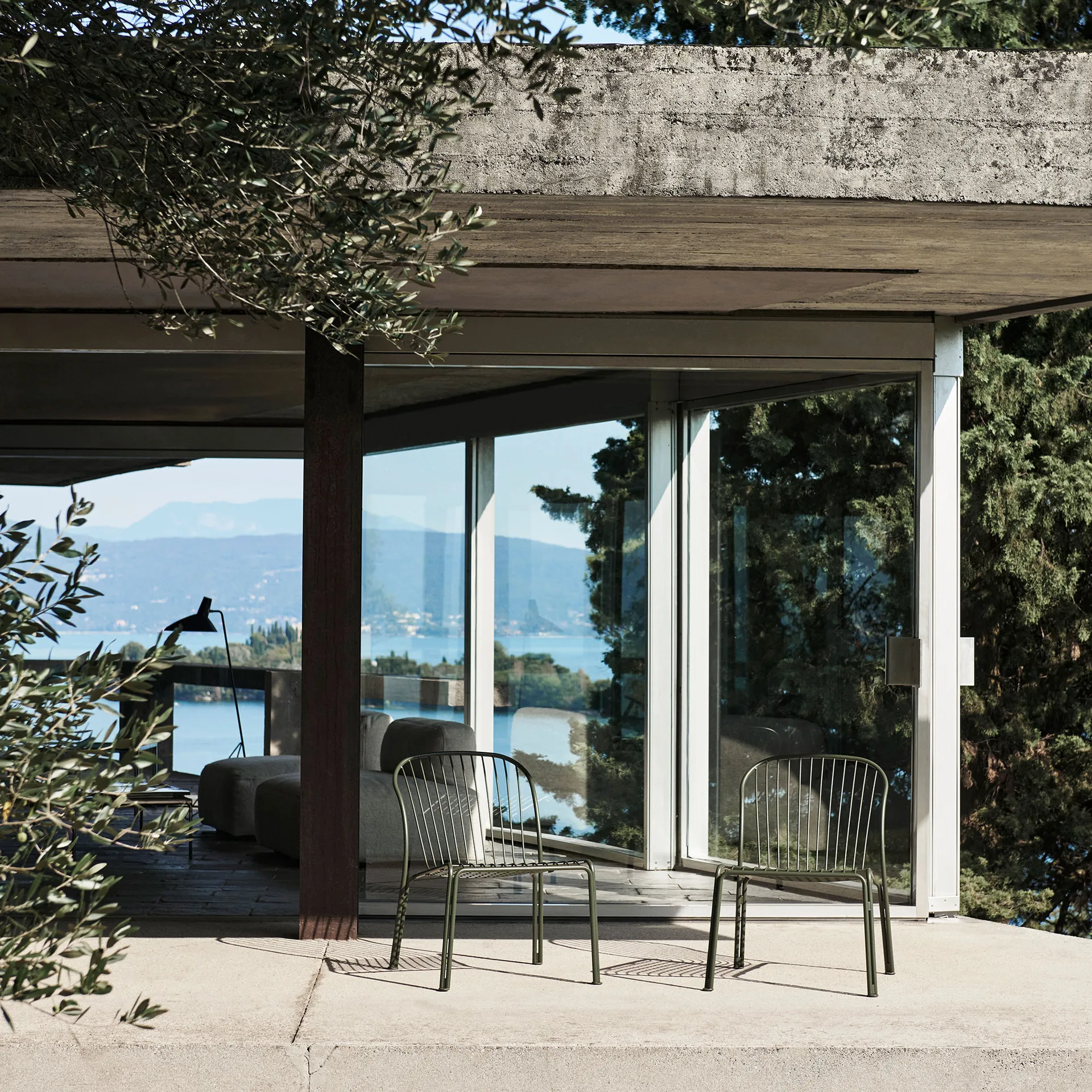 Fotel salonowy Thorvald SC101, Bronze green &Tradition