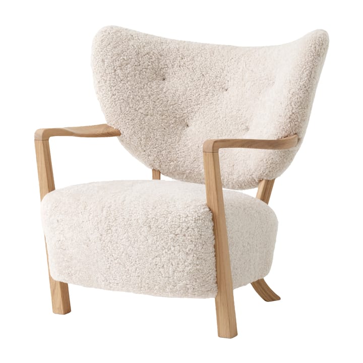 Fotel Wulff Lounge Chair ATD2 - Dąb olejowany-Moonlight - &Tradition