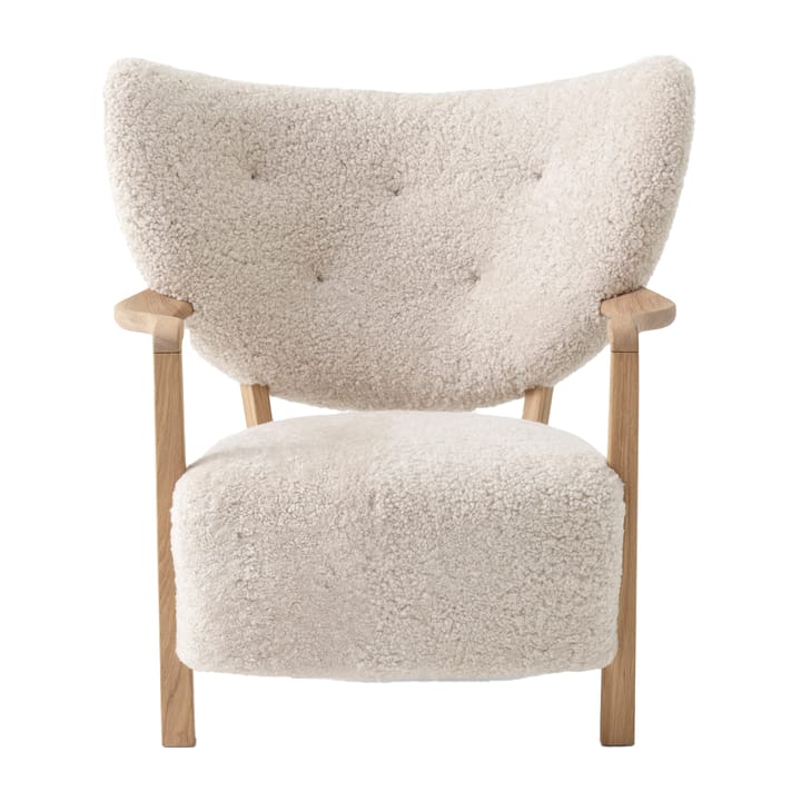 Fotel Wulff Lounge Chair ATD2, Dąb olejowany-Moonlight &Tradition