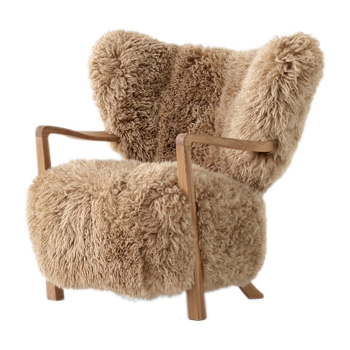 Fotel Wulff Lounge Chair ATD2 - Dąb olejowany- Sheepskin honey - &Tradition