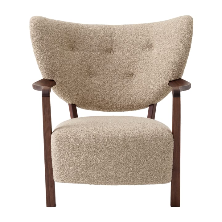 Fotel Wulff Lounge Chair ATD2 - Orzech włoski olejowany-Karakorum - &Tradition