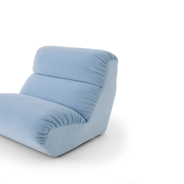 Hi Lo AV54 sofa modułowa moduł centralny - Gentle 0733 - &Tradition