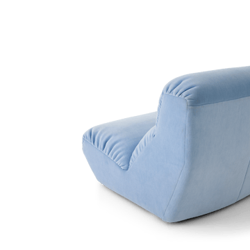 Hi Lo AV54 sofa modułowa moduł centralny - Gentle 0733 - &Tradition
