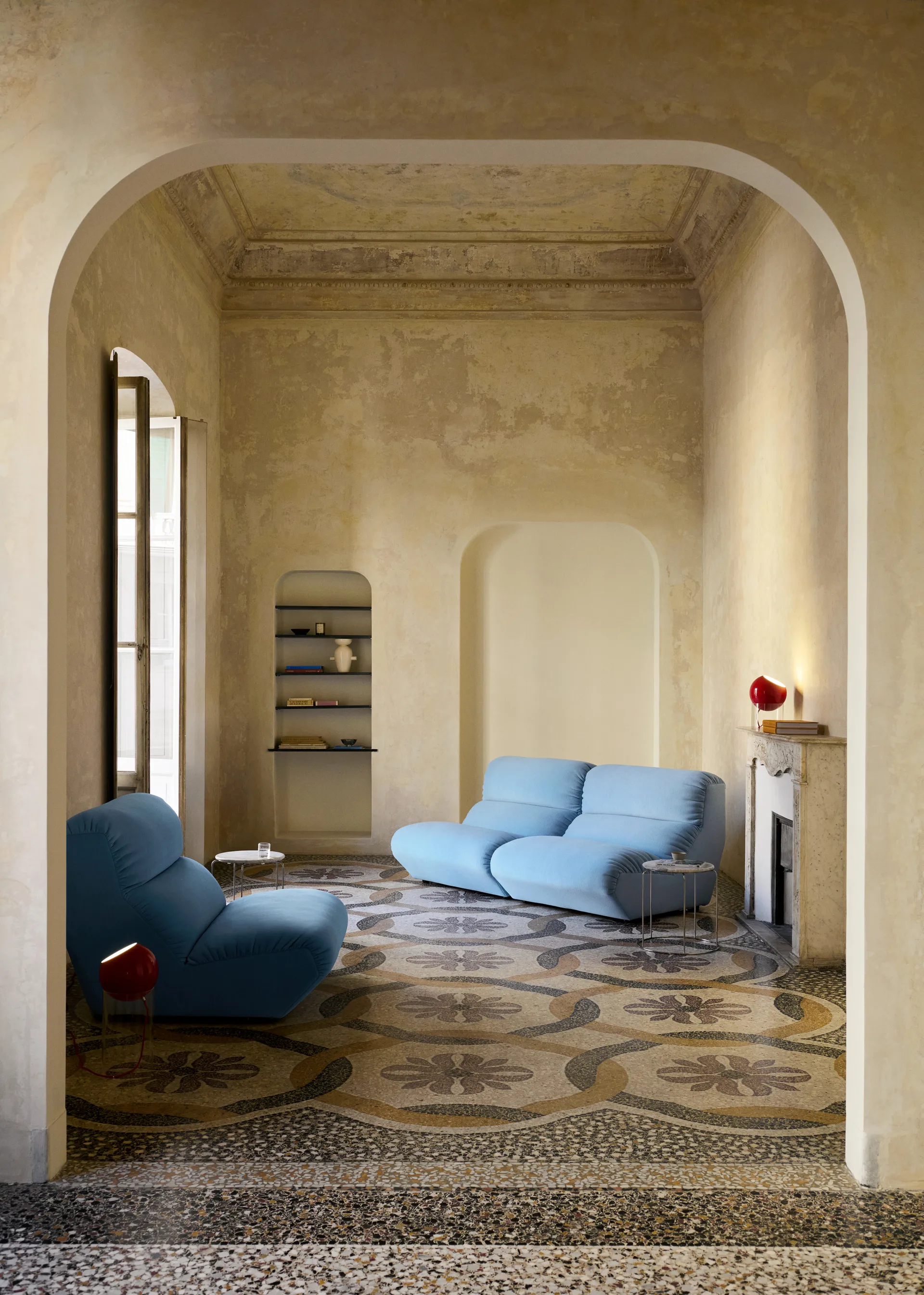 Hi Lo sofa modułowa konfiguracja A Gentle 0733,  &Tradition