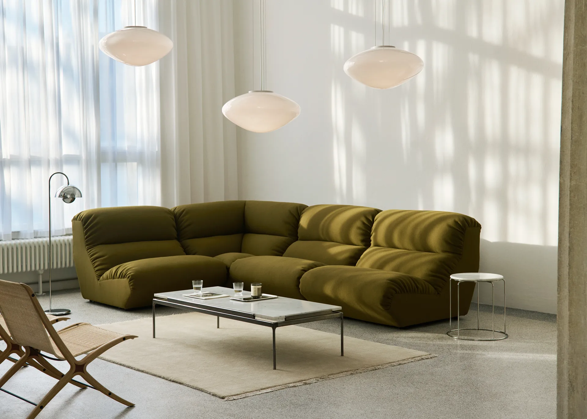 Hi Lo sofa modułowa konfiguracja A Mylla 0971,  &Tradition