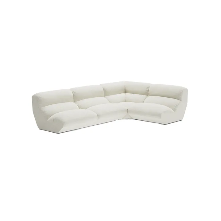Hi Lo sofa modułowa konfiguracja E Grain 61229 - &Tradition