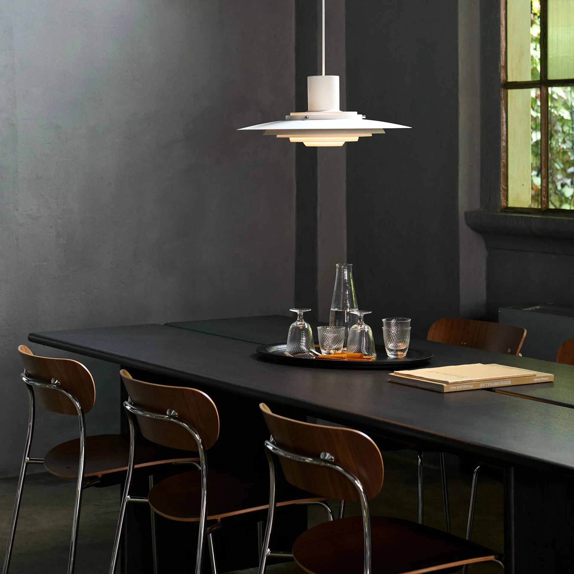 Ita OS2 stół do jadalni 95x260 cm, Dark stained oak &Tradition