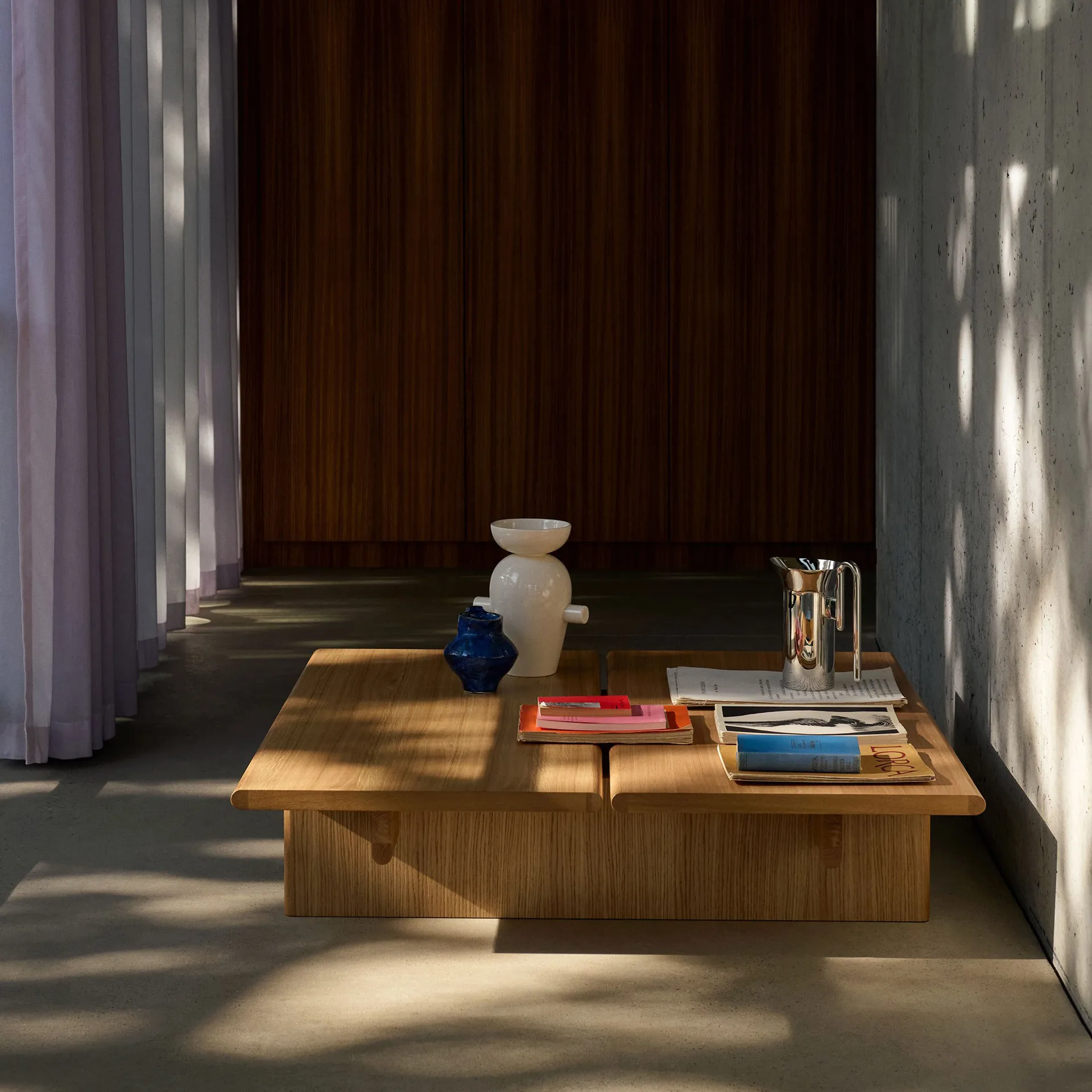 Ita OS4 stolik kawowy 110x110 cm, Oak &Tradition