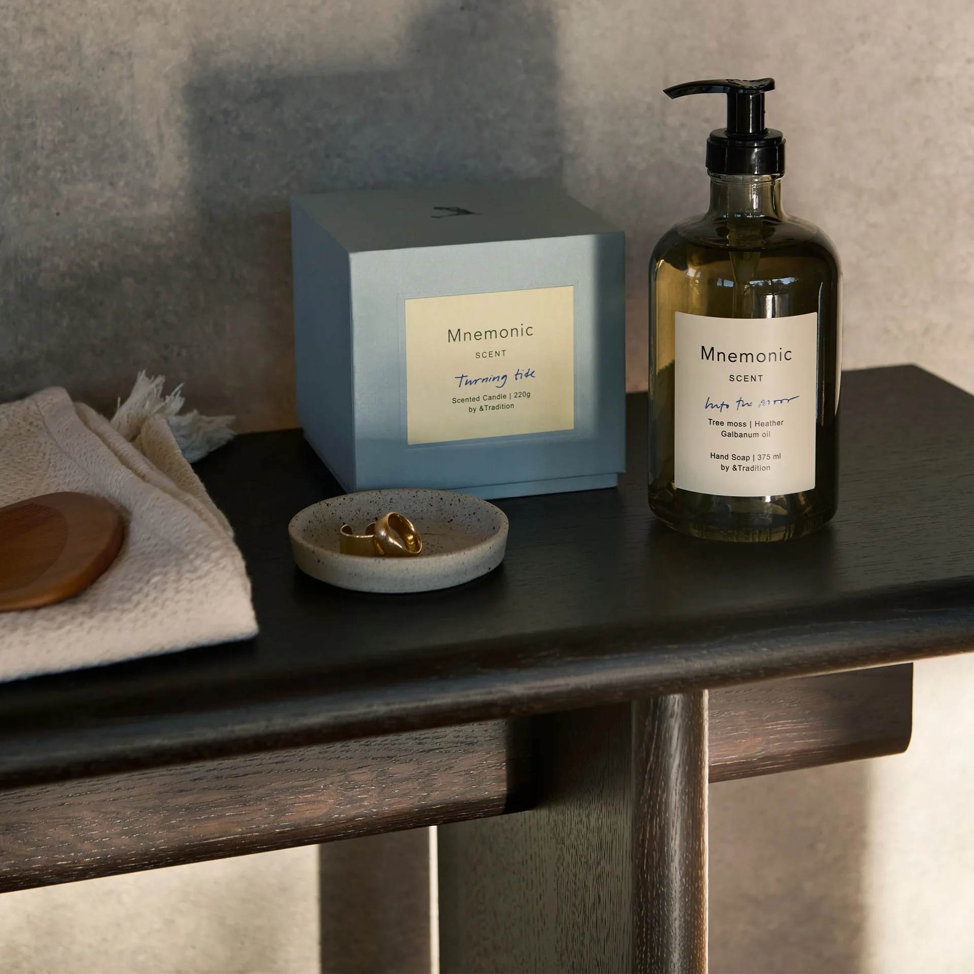 Ita OS5 ławka 170 cm, Dark stained oak &Tradition