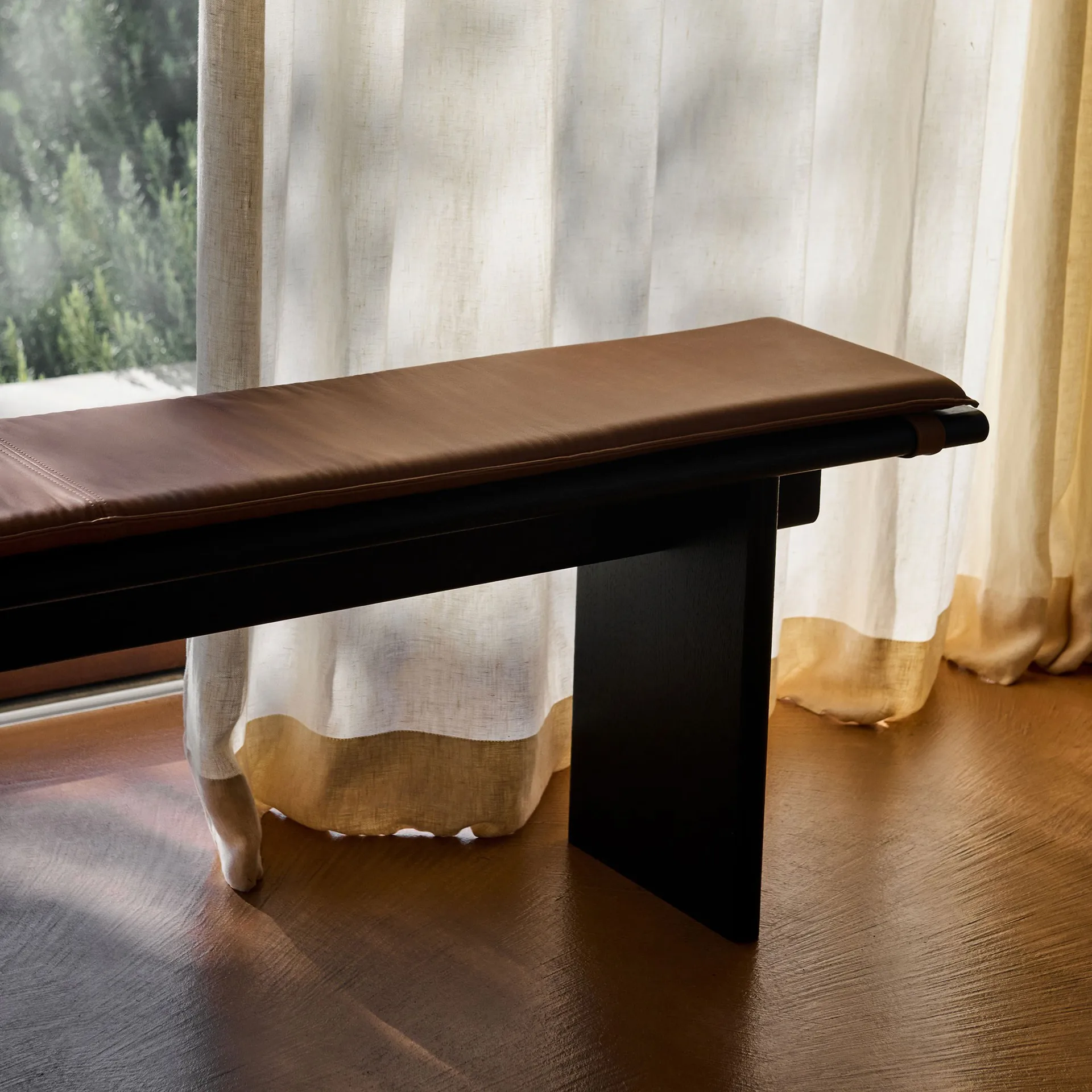 Ita OS5 ławka 170 cm, Dark stained oak &Tradition