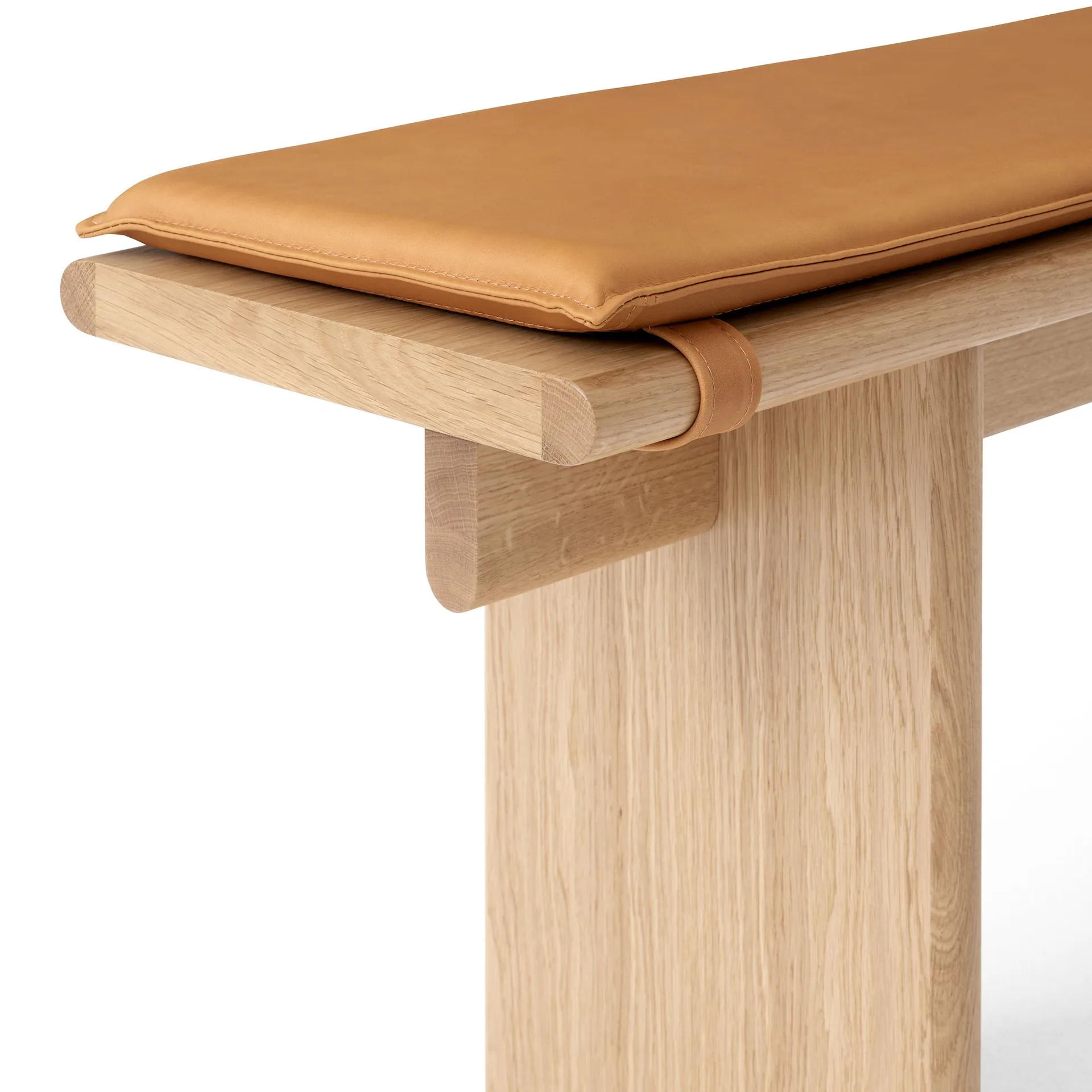 Ita OS6 poduszka na siedzisko ławki 230 cm, Noble leather congnac &Tradition