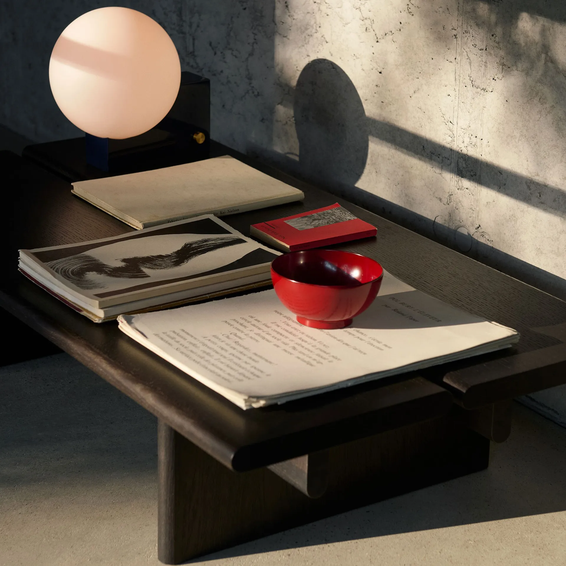 Journey SHY1 Lampa stołowa, Steel blue &Tradition