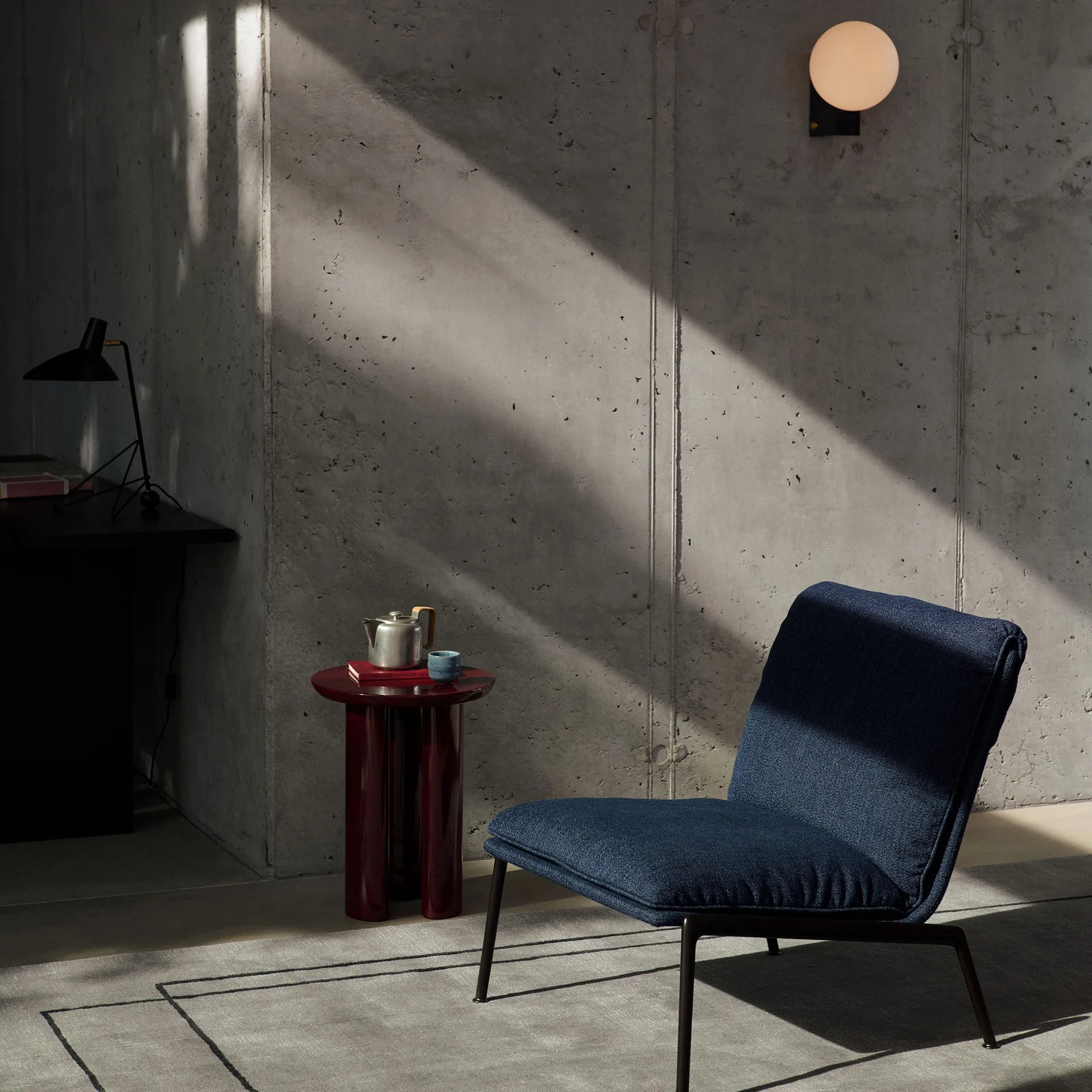 Journey SHY2 lampa ścienna, Steel blue &Tradition