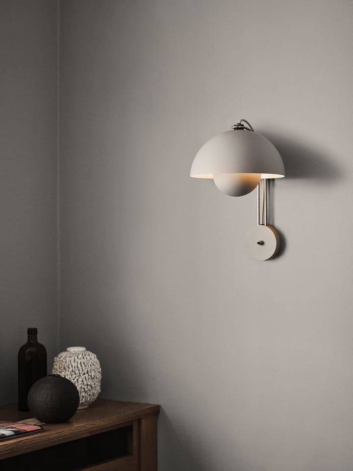 Kinkiet Flowerport VP8, Grey beige &Tradition