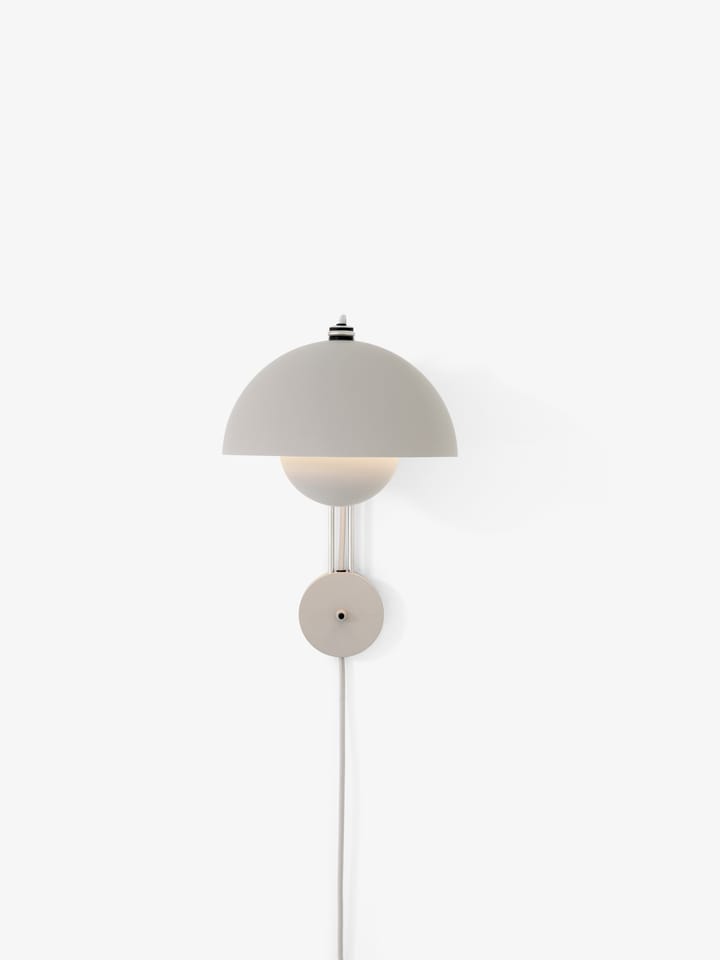 Kinkiet Flowerport VP8, Matt light grey &Tradition