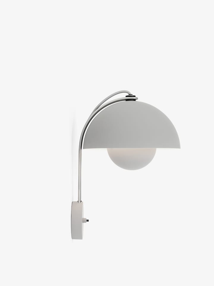 Kinkiet Flowerport VP8, Matt light grey &Tradition
