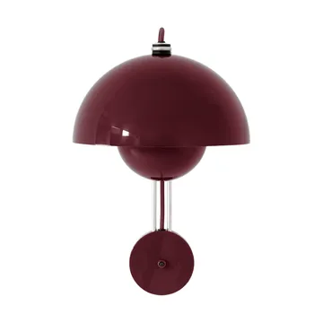 Kinkiet Flowerpot VP8 - Dark plum - &Tradition