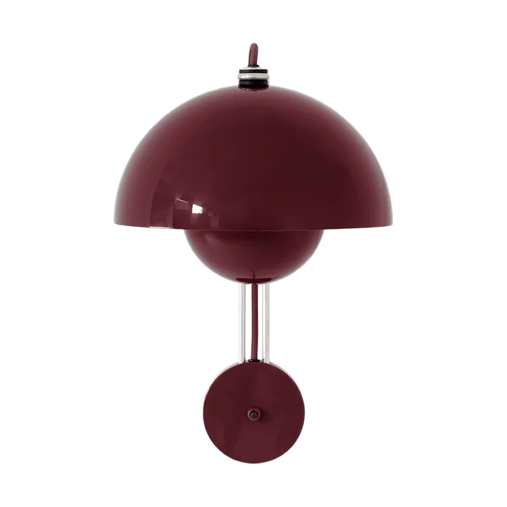 Kinkiet Flowerpot VP8 - Dark plum - &Tradition