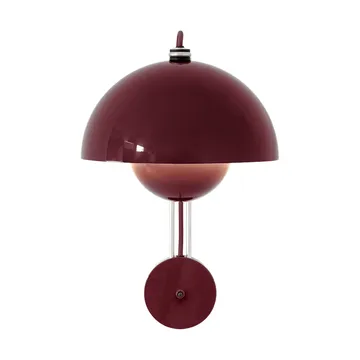 Kinkiet Flowerpot VP8 - Dark plum - &Tradition