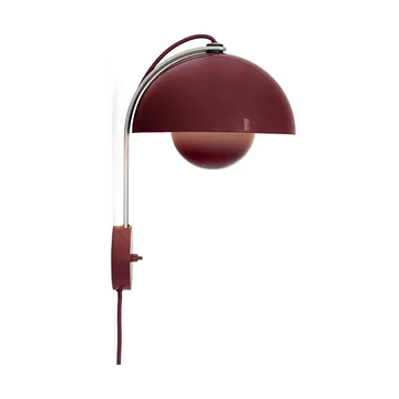 Kinkiet Flowerpot VP8 - Dark plum - &Tradition