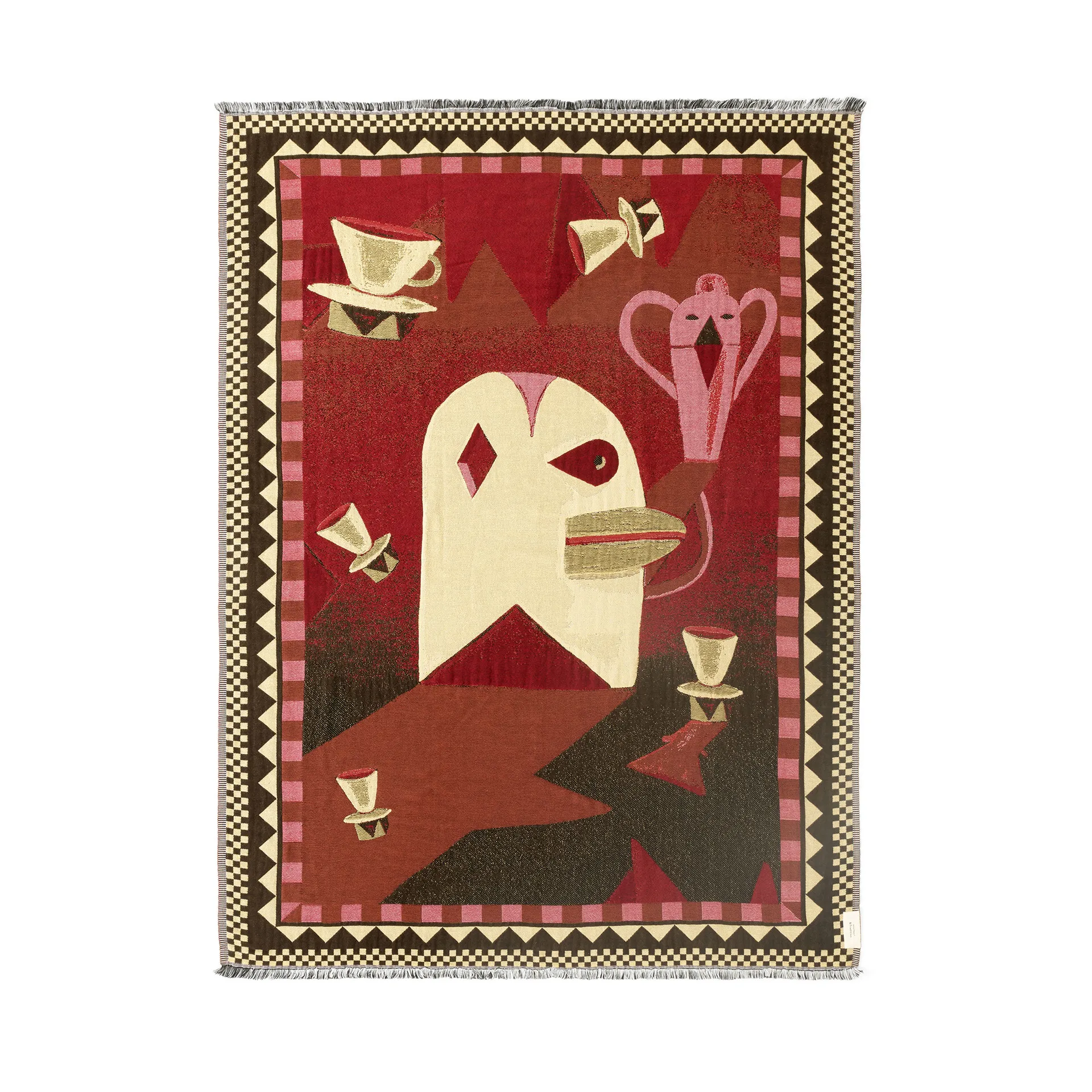 Koc Momento JH46 180x130 cm, Red dawn &Tradition