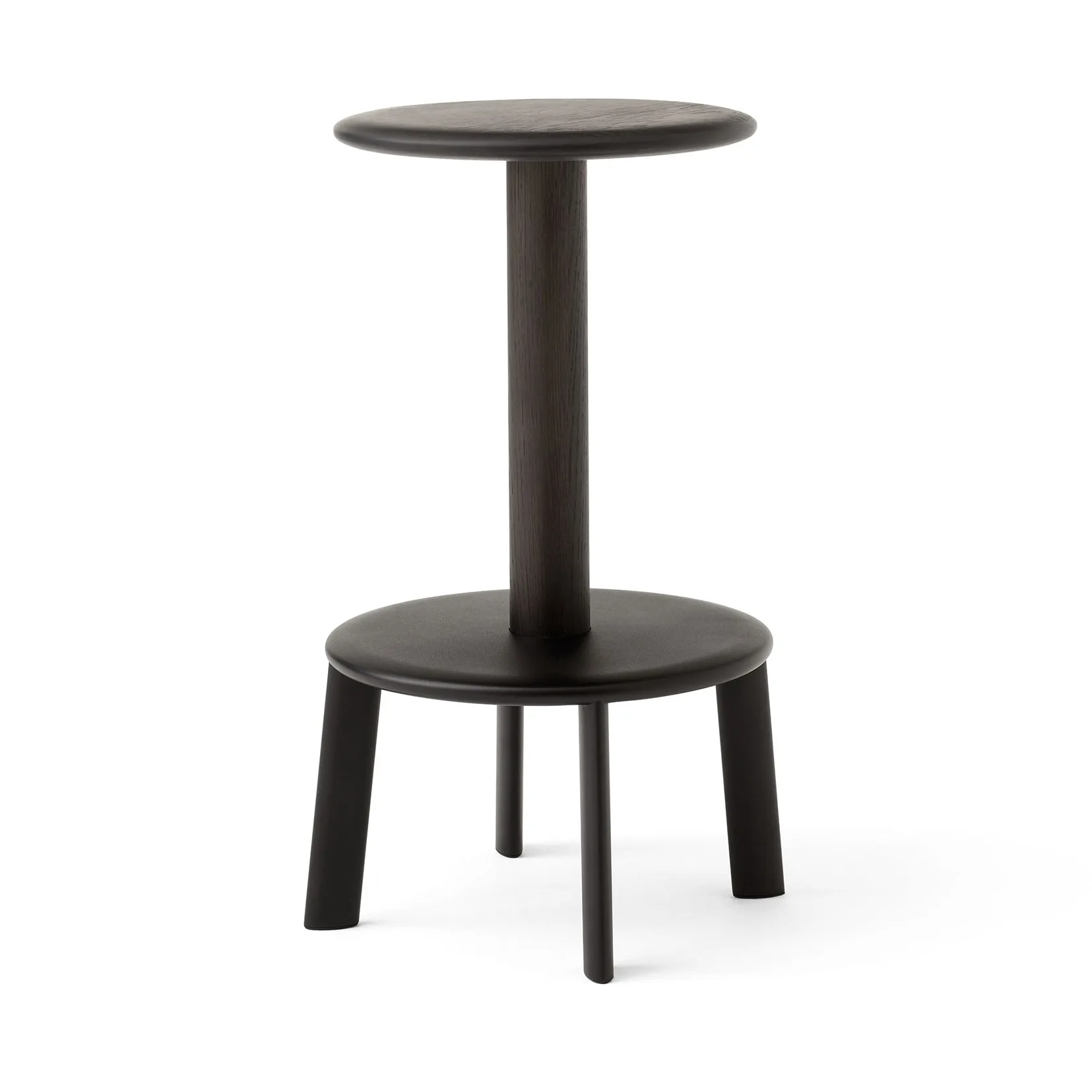 Krzesło barowe Massif AV39, Dark stained oak-warm &Tradition