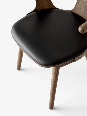 Krzesło In Between SK2 - Dymiony olejowany dąb-Noble black leather - &Tradition