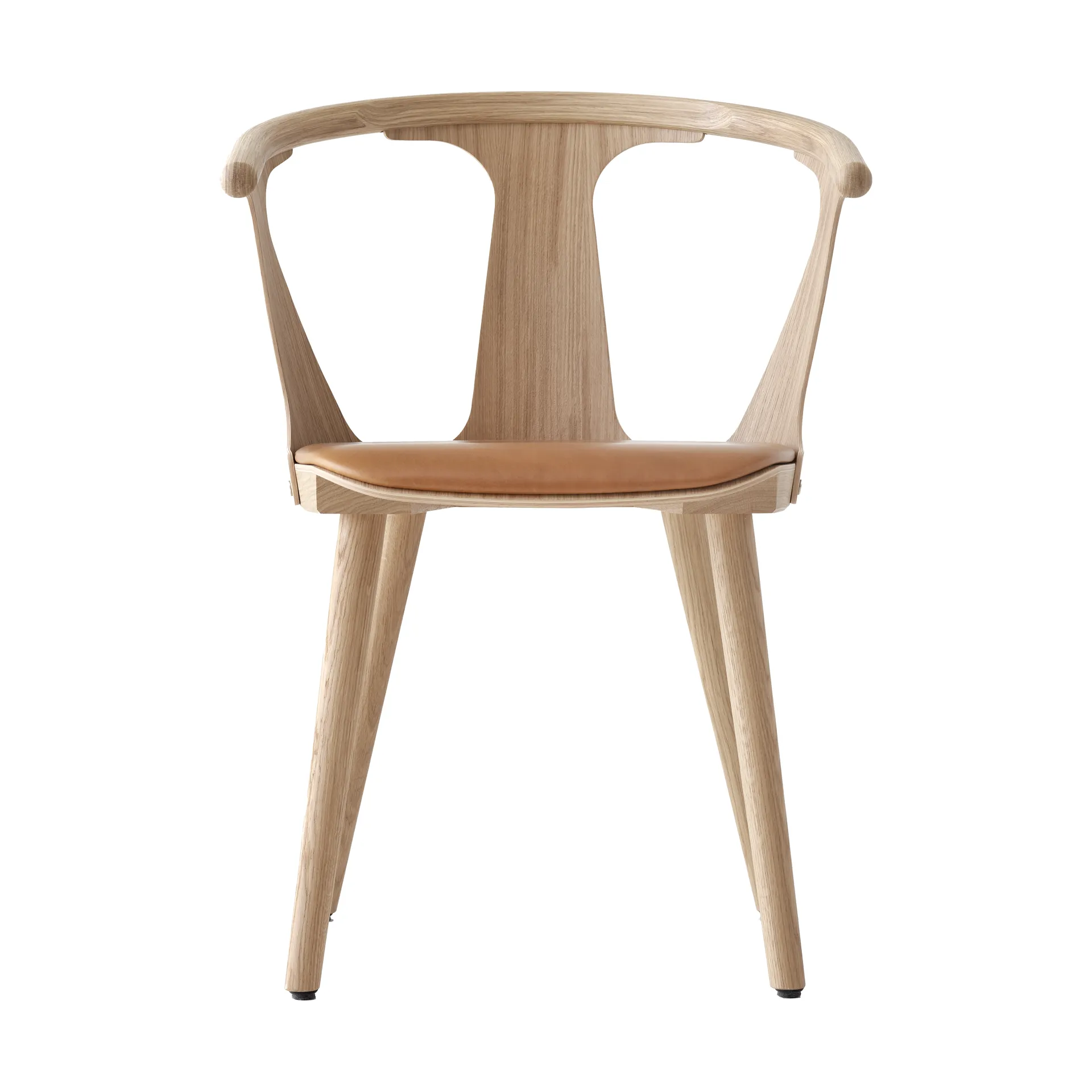 Krzesło In Between SK2, Olejowany dąb-Noble cognac leather &Tradition