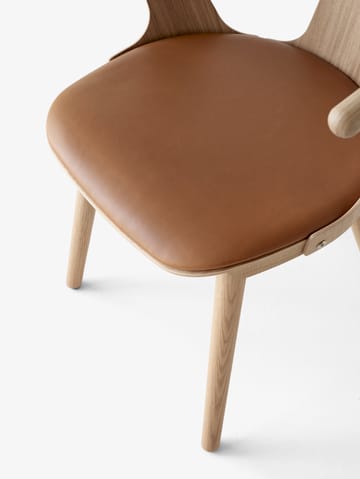 Krzesło In Between SK2 - Olejowany dąb-Noble cognac leather - &Tradition