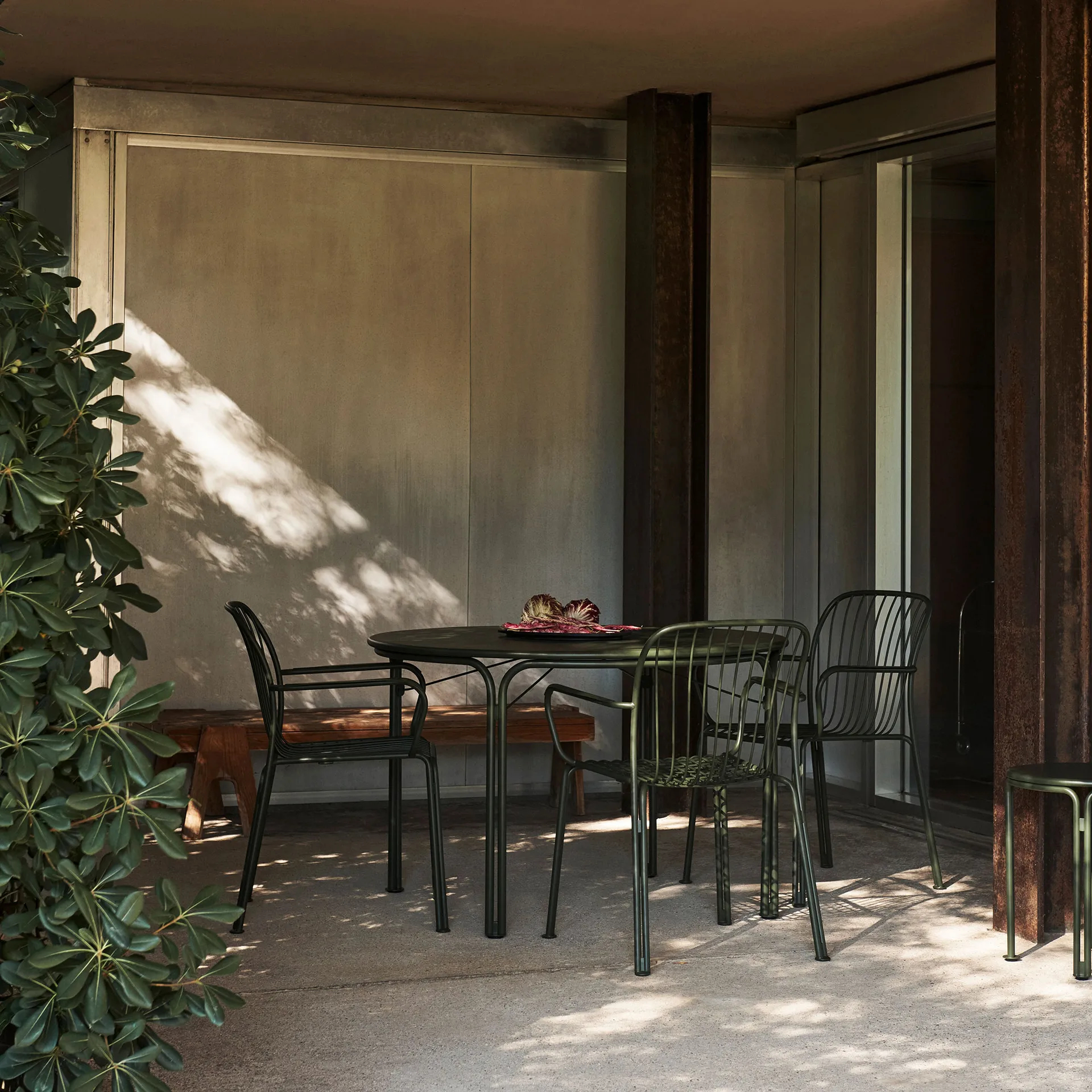 Krzesło Thorvald SC95, Bronze green &Tradition