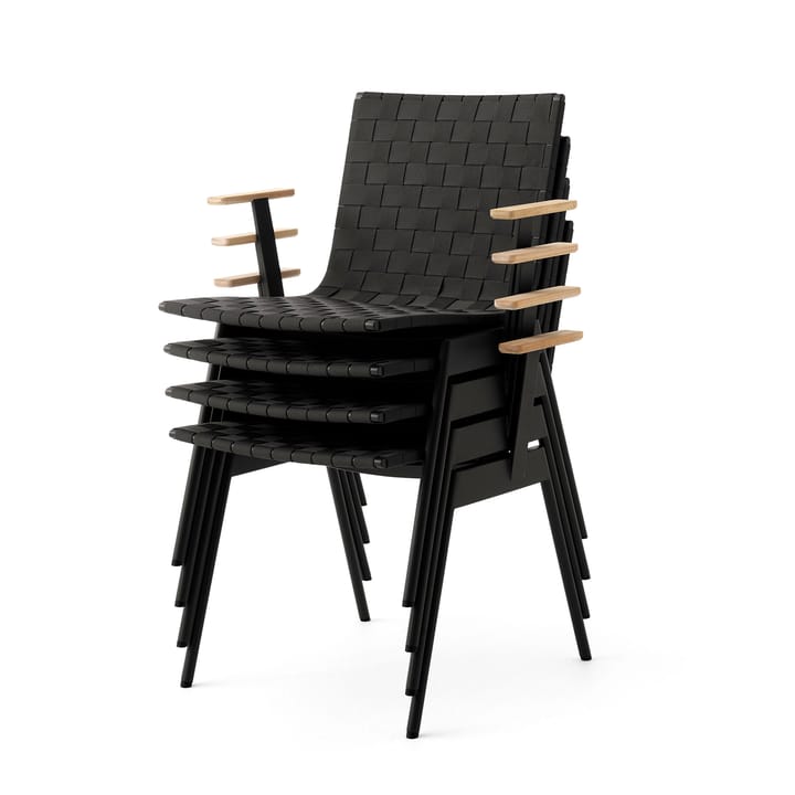 Krzesło Ville Outdoor AV34 - Warm black - &Tradition